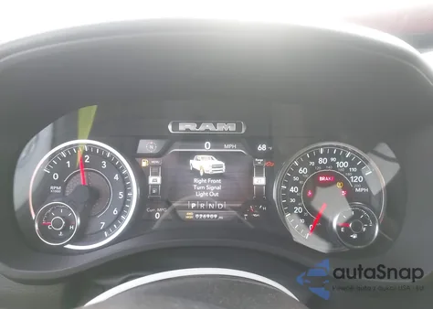 2024 Ram 1500 Big Horn 4X4 5'7 Box из США, поврежденный, VIN 1C6RRFFG1RN199328